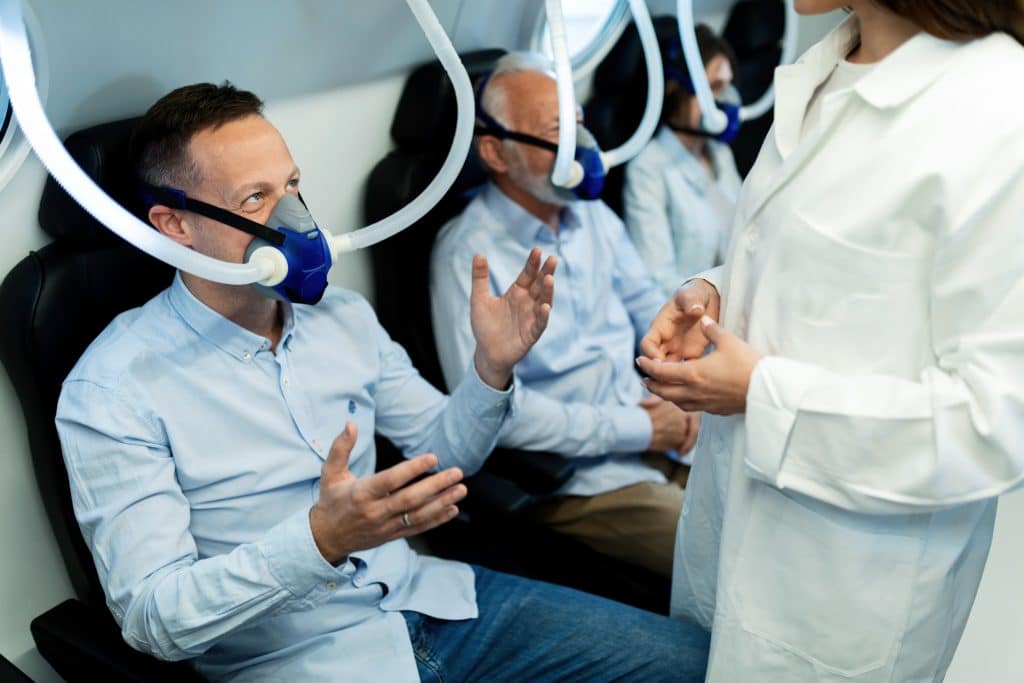 ozonoterapia en Bogotá Holomedical Center 2026 pacientes en sesión